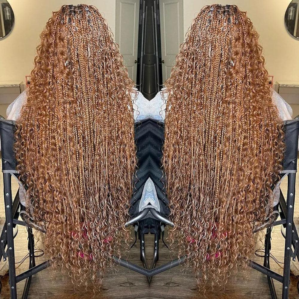 JYZ Bulk Human Hair 30# Deep Wave For Braiding - JYZ HAIR