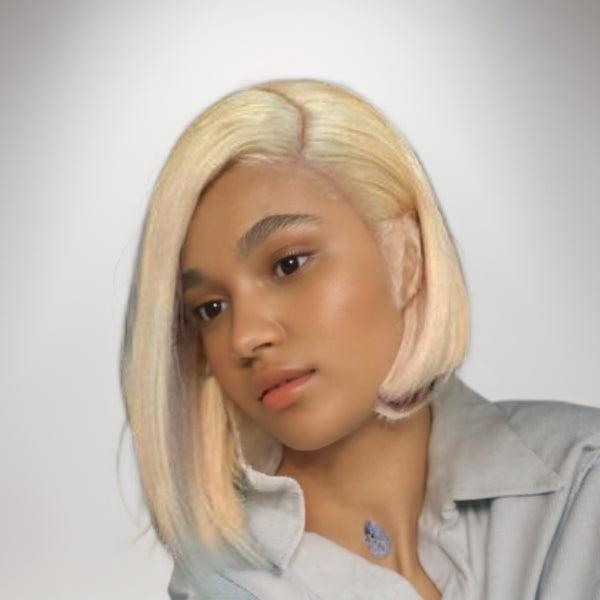 JYZ Deal 613# Blonde 10 inch Short Bob Human Hair Wigs