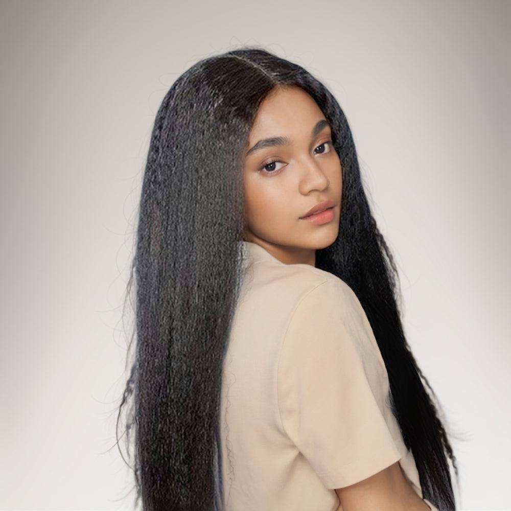JYZ Kinky Straight Peruvian Raw Hair Weave Bundles 3 Pcs/Pack - JYZ HAIR