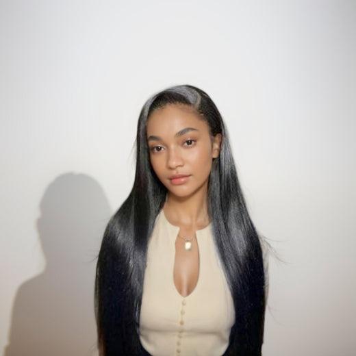 JYZ Straight 100% Raw Virgin Brazilian Hair Weaves 3 Bundles With Lace Closure