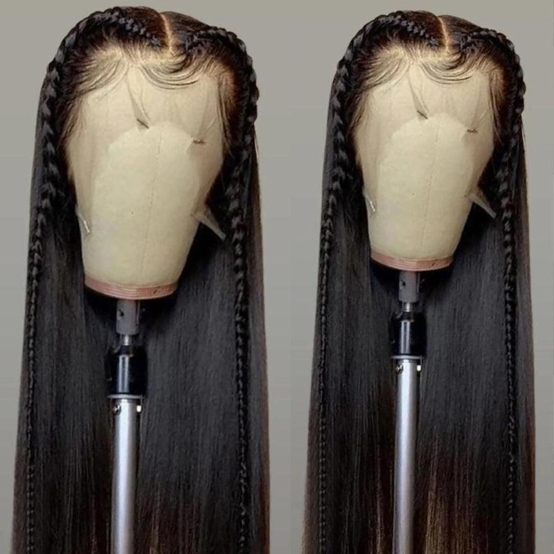 JYZ Pre Plucked Natural Straight Virgin Hair 13X4 Lace Front Wigs - JYZ HAIR