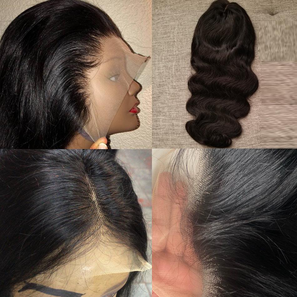 JYZ Body Wave Brazilian Human Hair Lace Front Wigs Match All Skin Tones - JYZ HAIR