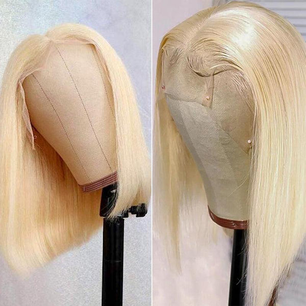 JYZ Deal 613# Blonde 10 inch Short Bob Human Hair Wigs