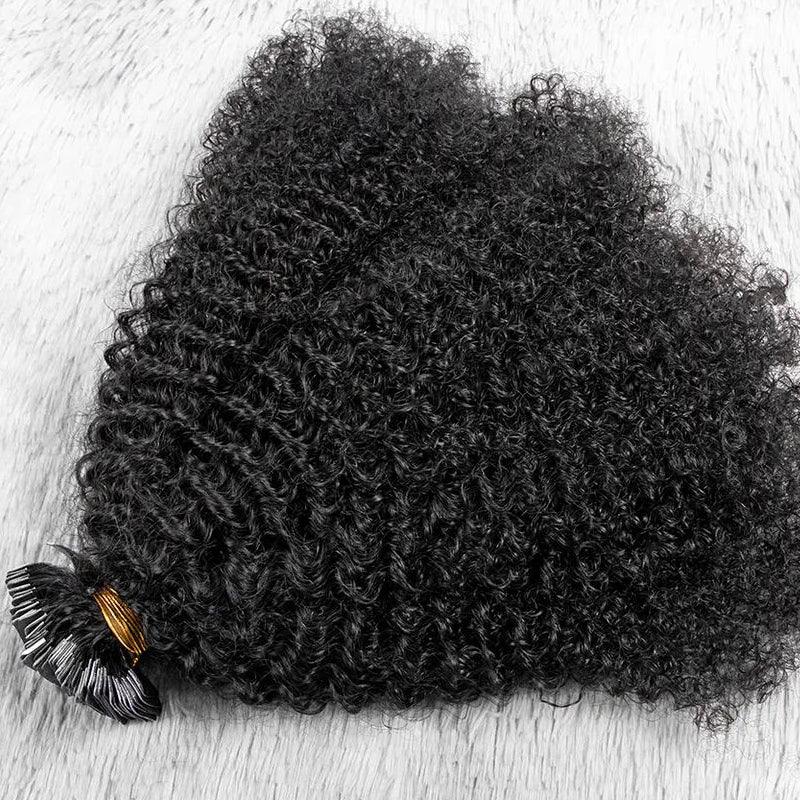JYZ Kinky Hair Tape In Hair Extensions Cuticle Aligned Remy Afro Kinky Curly Human Hair Tape Hair Extension for Black Women 2.5g/piece - JYZ HAIR