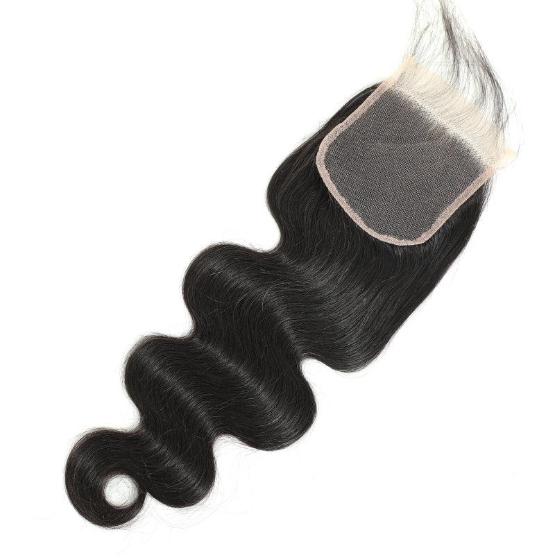 JYZ Body Wave Closure 4x4 5x5 Human Hair Closure Body Wave 100% Unprocessed