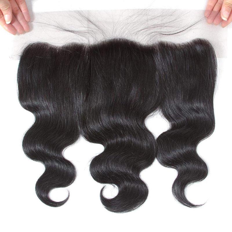JYZ Ear To Ear 13x4 Transparent HD Lace Frontal Body Wave - JYZ HAIR