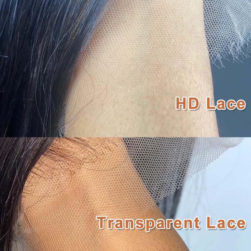 JYZ Deep Curly Lace Front Wigs Human Transparent HD Lace Frontal Wigs - JYZ HAIR