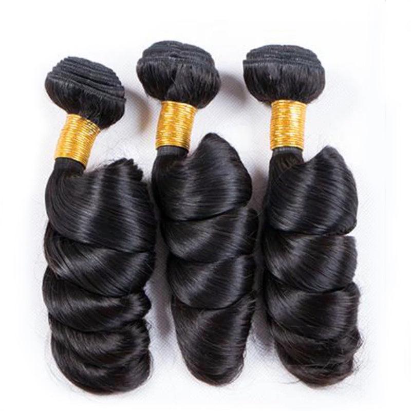 JYZ Loose Wave Raw Virgin Hair Bundles Peruvian Hair Weave 3pcs/Lot - JYZ HAIR