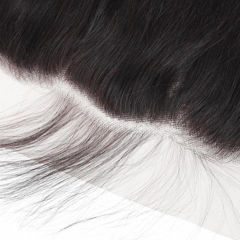 JYZ Natural Hairline Straight Transparent HD Ear to Ear Lace Frontal - JYZ HAIR