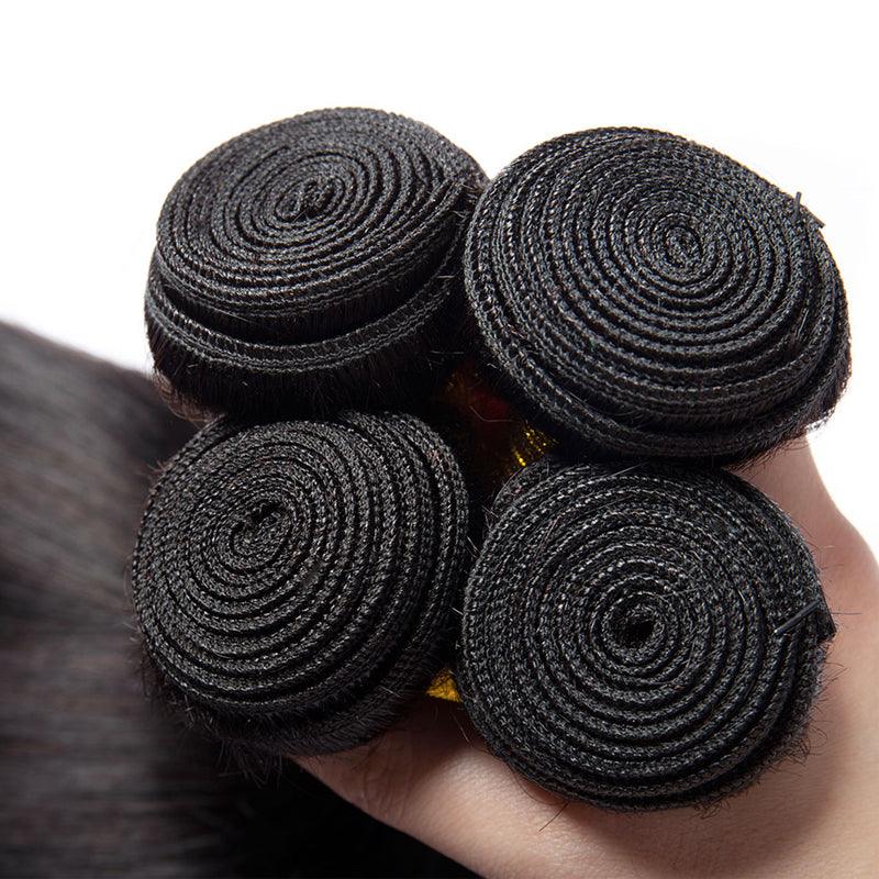 JYZ 10A Raw Brazilian Straight Hair Bundles 3 Pcs/Lot - JYZ HAIR
