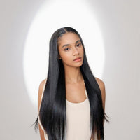 JYZ Straight Transparent HD Lace 5x5 Closure Wig Pre Plucked - JYZ HAIR