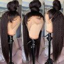 JYZ Kinky Straight Lace Front Human Hair Wigs Natural Looking - JYZ HAIR