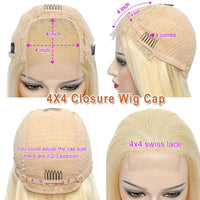 JYZ Blonde 613# Body Wave Lace Front Human Hair Wigs - JYZ HAIR