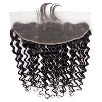 JYZ Brazilian Deep Wave Bundles 3 Pcs/Pack with Transparent Lace Frontal - JYZ HAIR